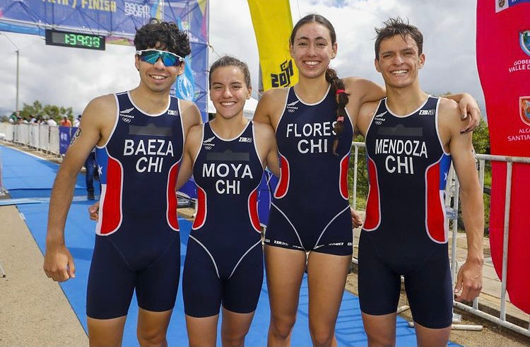Chilenos en el Panamericano Junior de Cali, Colombia