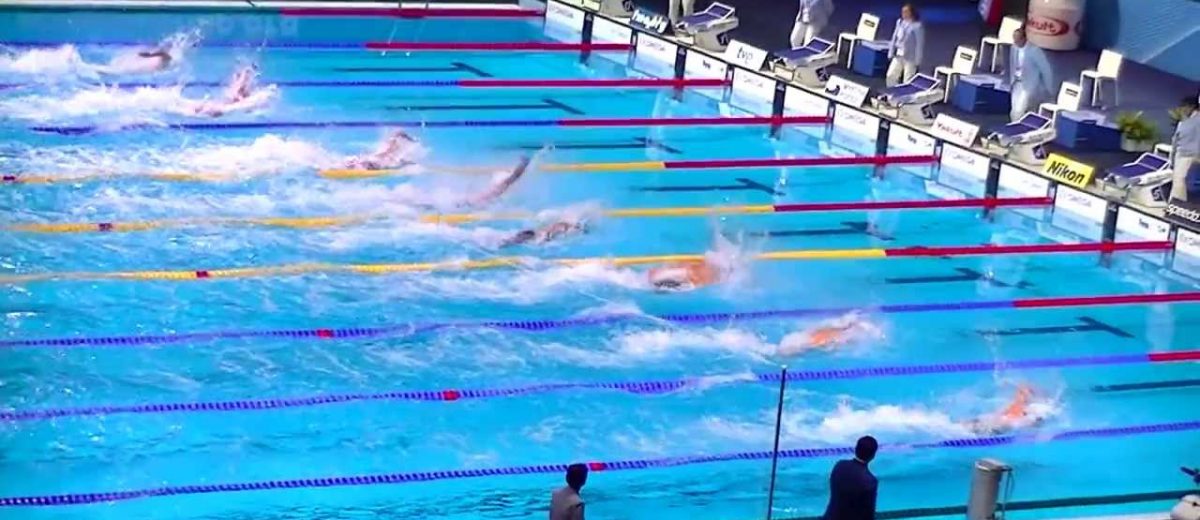 50 metros libres, la prueba más corta de la natación olímpica