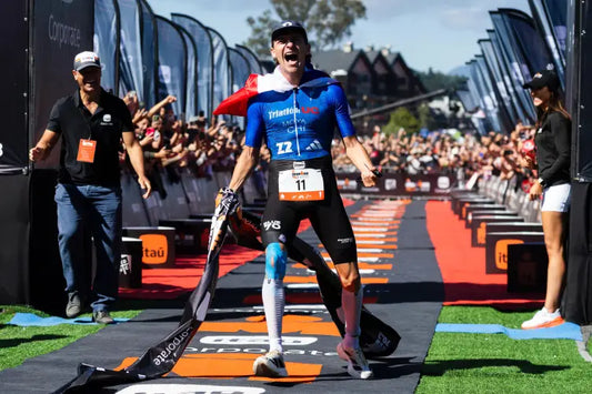 Diego Moya en el Ironman 70.3 de Pucón 2026, desglosando las cifras que convirtieron esta carrera en un hito histórico.