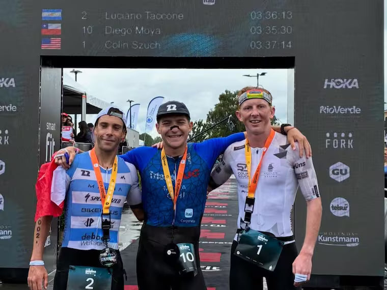 ¡Victoria Chilena en Valdivia! Diego Moya se corona Campeón del Ironman 70.3 y establece Récord Nacional