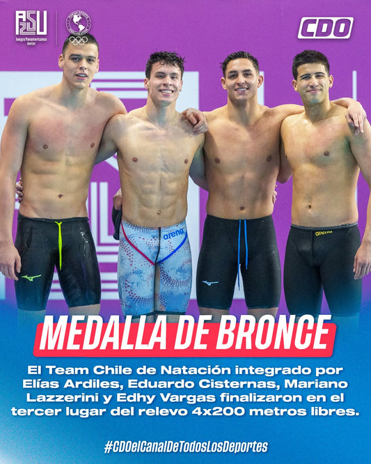 🇨🇱 ¡Histórico! Chile brilla en la natación de Asunción 2025 🏊‍♂️💦