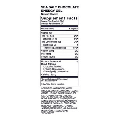 Gel GU energy Roctane Sea Salt Chocolate - Aqua Zone