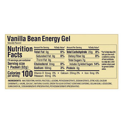 Gel GU energy Vanilla Bean - Aqua Zone