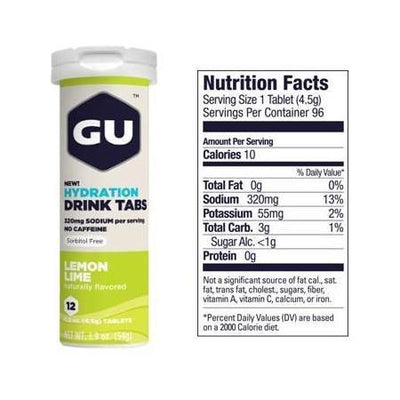Tabletas de Hidratación GU - Aqua Zone