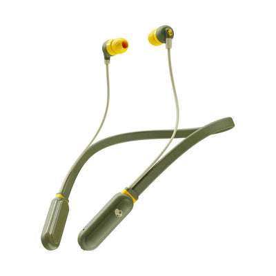 Audífonos Skullcandy INKD+ Wireless In-Ear Moss/Olive - Aqua Zone